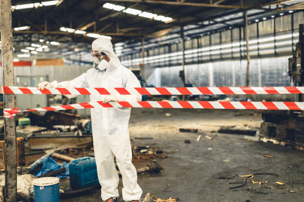 Professional Unattended Death Cleanup technician working in Agate, CO